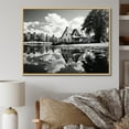 thumbnail image 1 of Designart art Mural Encadré Ferme, art Mural Encadré Ferme, Réflexion sur la Vie Rurale à la Ferme, art Mural Encadré Naturel Extra Grand, 20x12 Pouces Cadre Couleur Brun Naturel, 1 of 5