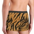 thumbnail image 5 of Tiger Stripe Pattern Underwear Men Sexy Printed Animal Texture Boxer Shorts Panties Briefs Breathbale Underpants, 5 of 6