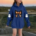 thumbnail image 2 of Chemise d'Halloween pour Enfants Impression Hiver Longue Velours Décontractée Confortable Chandail à Capuchon, 2 of 4