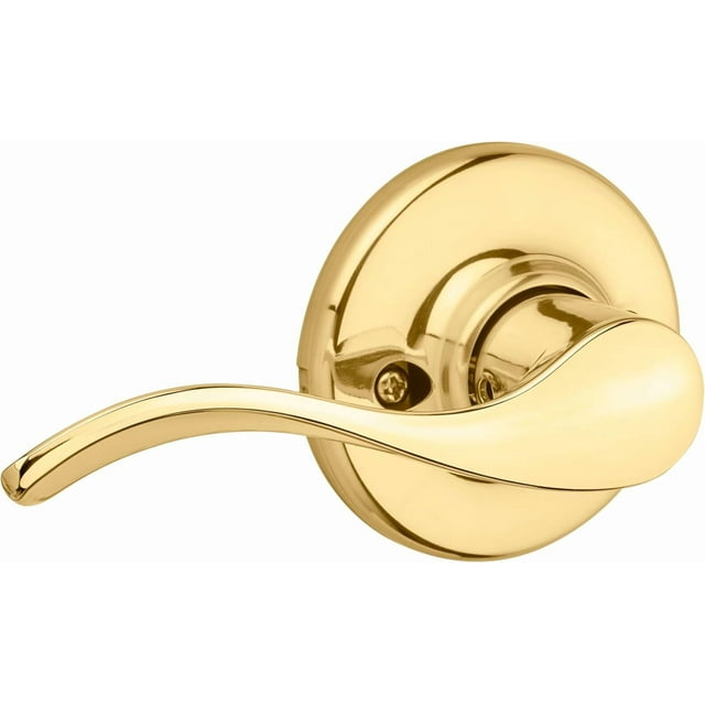 Belmont Poignée de Porte en Nickel Satiné, Levier d'Intimité Réversible, Poignées de Porte Intérieures pour Portes de Chambre et de Salle de Bain, Serrure de Porte Sans Clé pour Salle de Bain/chambre, Décor Traditionnel pour la Maison