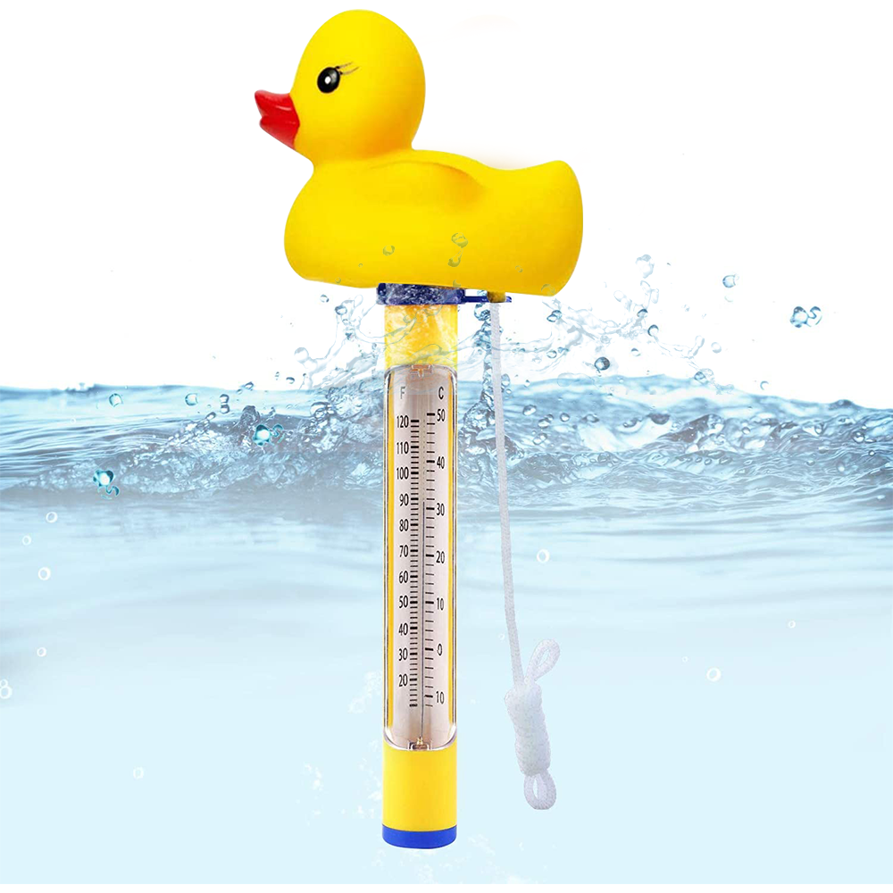 Pool Thermometer-Asunder Pool Thermometer Floating Easy Read, Pool Thermometer Floating for Swimming Pool, Spa, Tubs and Ponds