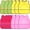 Bright Color, variant on 12 Pcs Art Smock for Kids Waterproof Painting Aprons Sleeveless Children with Pockets Age 3 to 8 Paint Craft Activity