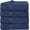 Navy, variant on Bliss Casa 4 Pack 100% Cotton Bath Towels - Ultra Soft & Highly Absorbent Thick Bathroom Towel Set (27 X 54 Inch) Heavy GSM - Durable, Luxurious, Quick-Dry & Long-Lasting Towels for Everyday Use
