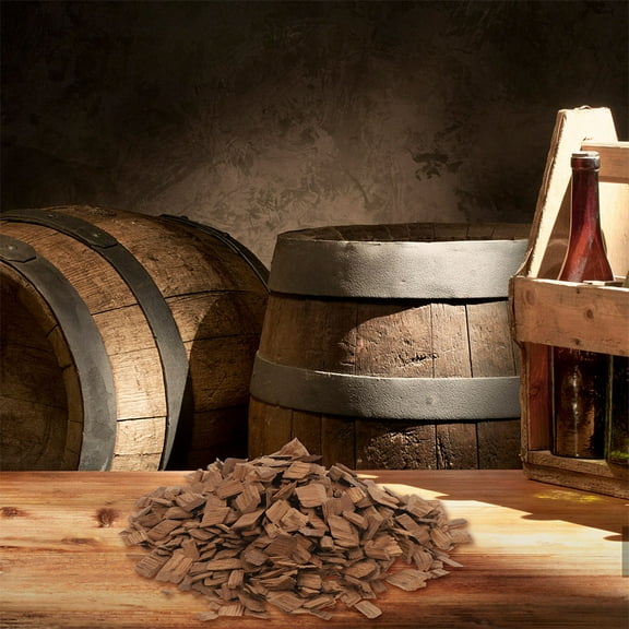 BESTYASH 1 Pack Medium Light Brown Wood Chips for Home Brewing Enhancement