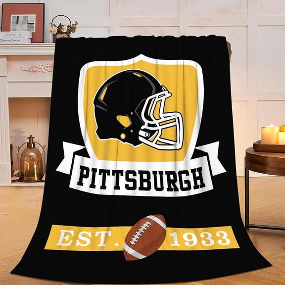 Blanket Gifts for Men Women Soft Cozy Plush Sports Football Throws Blanket Team Accessories Decor Blanket for Bed Boys Teens Players Lover 40"X50"