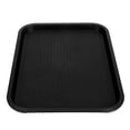 thumbnail image 3 of Fast Food Tray PP Rectangular Thick Slip Resistant Multi Purpose Food Service Tray for Restaurant CanteenBlack, 3 of 9