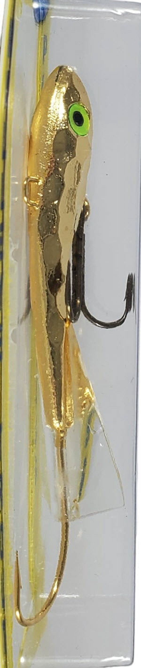 Moonshine Lures, Fishing Lure Jig, Shiver Minnow 2", Gold