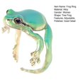 thumbnail image 7 of Eoperou Frog Ring Cute Colorful Adjustable Tree Frog Rings Handmade Fun Jewelry Perfect Unique Gift Cute Animal Rings for Beach Summer Party., 7 of 7