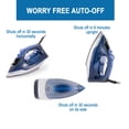 thumbnail image 6 of T-fal Express Steam+, Steam Iron, Durilium AirGlide Soleplate, Dark Blue, 6 of 7