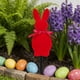 thumbnail image 4 of Estacas del jardín de conejos de Pascua - Decoraciones exteriores flocadas para decoración de jardín y fiesta de primavera, PVC multicolor de 9,44 pulgadas, 4 of 6