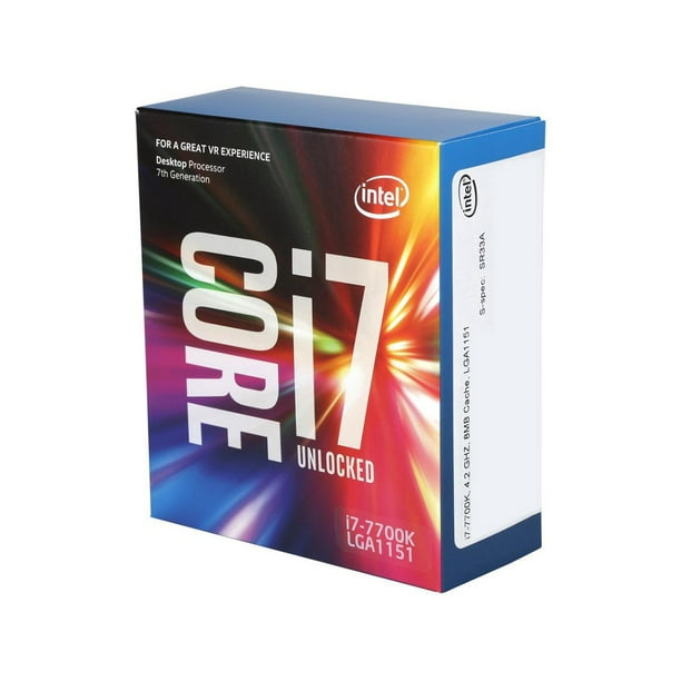PC/タブレット デスクトップ型PC Intel Core i7-7700K Kaby Lake Quad-Core 4.2 GHz LGA 1151 91W BX80677I77700K  Desktop Processor