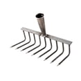 thumbnail image 2 of koolsoo Garden Rake Head Bow Rake Multipurpose Gardening Tool for Backyard Lawn Farm 9 Tines, 2 of 9