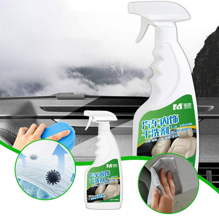 Efficient car seat fabric cleaner