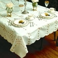thumbnail image 2 of Crown With Ribbon Embroidered Tablecloths, 2 of 3