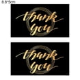 thumbnail image 2 of 100pcs Black Gold Thank You for Supporting My Small Business Cards, Thank You Cards, 2 x 3.5 Inch, 2 of 5