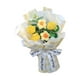 thumbnail image 3 of Ramo de flores de ganchillo, ramo de punto con luz, elegante adorno decorativo Amarillo, 3 of 9
