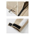 thumbnail image 5 of YLSDY Men's Windbreaker Jacket Waterproof Hooded Raincoat Outdoor Sports Jacket Breathable Windproof Coat Khaki L, 5 of 6