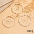 thumbnail image 2 of NICKSUN Gold Ankle Bracelets for Women Waterproof Starfish Shell Charm Anklets Trendy Summer Beach Jewelry, 2 of 7