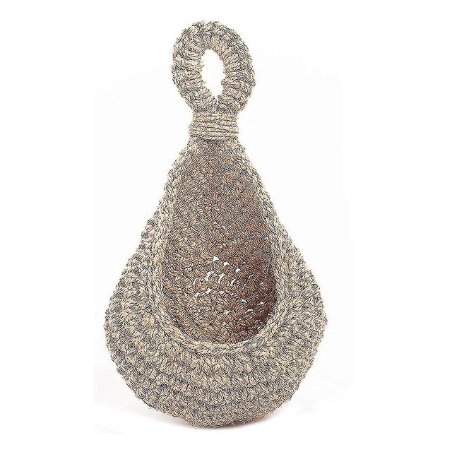 Cesta De Frutas Para Colgar En La Pared, Cesta Colgante De Cuerda De Algodón, Cocina, E