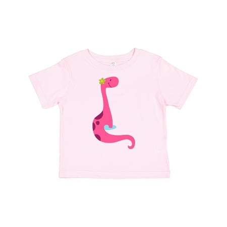 

Inktastic Cute Pink Dinosaur Gift Toddler Toddler Girl T-Shirt