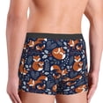 thumbnail image 3 of Goofa Cute Foxes Printed Men's Boxer Briefs Underwear, Moisture-Wicking Underwear, Trunk,Soft and Breathable Cotton Underwear-, 3 of 9