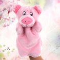 Plush Piggy Hand Puppet Cartoon Pig Puppet Kids Hand Puppet Toys Kids