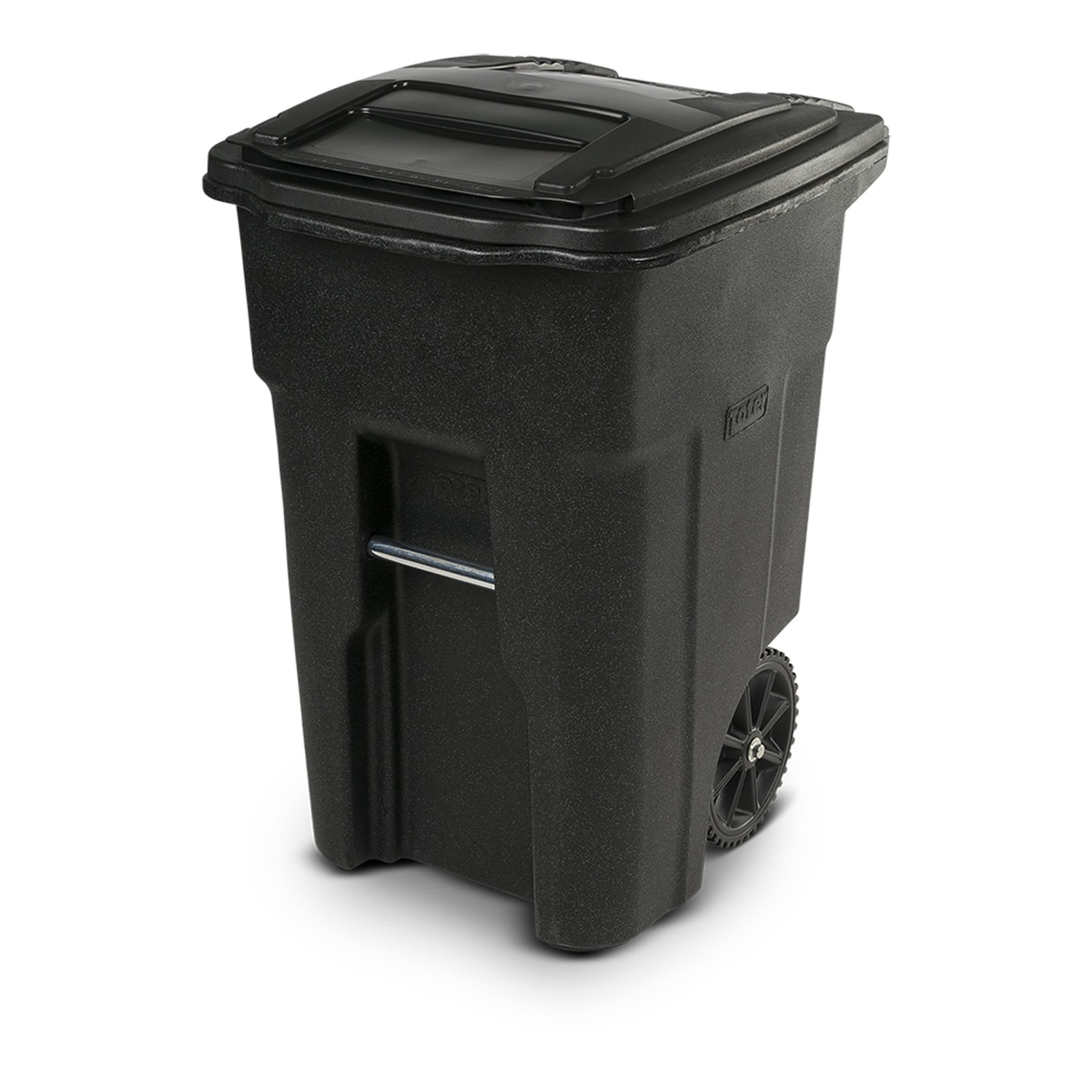 Plastic Replacement Black Cover Hinge Rubbermaid Trash Can Lid Roughneck 45 Gal 