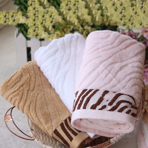 Comfort Tiger Pattern  Bamboo Fiber Absorbent Dry Body Shower Cloth Bath Towel 
