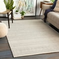 thumbnail image 3 of Mark&Day Wool Rugs, 4ft Round Melun Global Medium Gray Area Rug, Beige Brown Carpet for Living Room, Bedroom or Kitchen (4' Round), 3 of 8