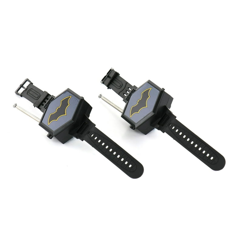 DC Batman 2 Piece Wrist Walkie Talkie Set With Built in Watch