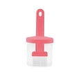 thumbnail image 2 of Oil Brush BBQ Grill Baking Nylon Brush Barbeque Reusable Oil Applying Tool with Plastic Handle, Pink, 2 of 11