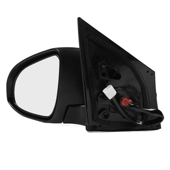 Reemplazo de Espejo Lateral Con Calefacción Eléctrica para E170 2014-2019, ABS y Vidrio Negro Brillante, Plug & Play, Luz de Señal de, Manual Plegable, Agregue Estilo