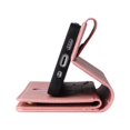 thumbnail image 6 of SaniMore for iPhone 14 Plus 6.7" 2022 Case, PU Leather 2 in 1 Zipper Wallet Removeable Wrist Strap Card Slots Cash Pocket Kickstand Shockproof Anti-fall Full Protective Shell For iPhone 14 Plus, Pink, 6 of 15