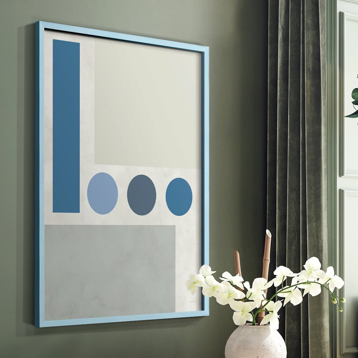 Stars Align II in Paper Solid Wood 8 x 10 Framed Print