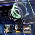 thumbnail image 2 of LAICAIW Magnetic Car Suction Cup Holder, Portable Magnetic Phone Holder, Suction Cup Phone Mount, Suction Cup Support Frame car Decoration, Car Navigation Desktop Universal Support (Black), 2 of 7