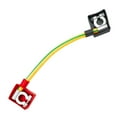 thumbnail image 2 of Cable de conexión de batería con terminales, cable de cobre que reemplaza el ensamblaje fácil de instalar de cobre puro para camiones marinos RV , 60cm 60 centímetros, 2 of 7