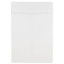 JAM Paper 6 x 9 Peel & Seal Open End Catalog Envelopes, White, 25 per Pack
