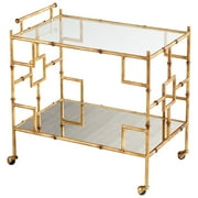 29.75 Inch Bar Cart Cyan Lighting 08678