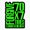 1pcs, variant on Forgive Seventy Times Seven Matthew Scripture Sticker