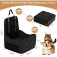 thumbnail image 4 of Dog Booster Car  for Small/Medium Dogs  to 35 lbs with Patented Safety System and Memory Foam, 4 of 8
