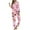 E, variant on Pajama Sets for Women 2 Piece Print Long Robe & Pants Set Homewear for Festivities Pjs Sets
