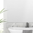 thumbnail image 2 of Walplus Peel and Stick Backsplash Honey Mini Hexa White 3D Tile Decals 24 Sheets 11" x 8", 2 of 8