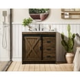thumbnail image 2 of Elegant Kitchen and Bath Austin 36 inch Single Bathroom Vanity in Expresso, 2 of 10