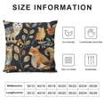 thumbnail image 5 of Qinduosi Animal Throw Pillow Covers,Owl Bird Pillow Cases Decorative Square Pillowcases for Home Bed Sofa Living Room Farmhouse Outdoor, 5 of 5