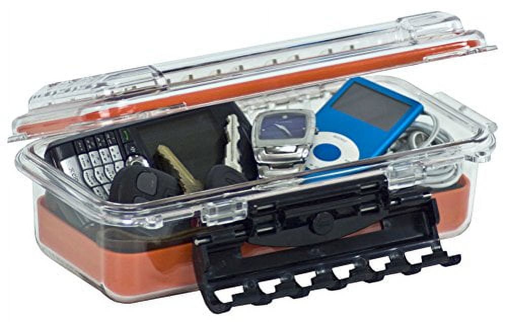 Plano Guide Series 3500 Field Box Waterproof Case, Orange, Small