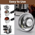 thumbnail image 2 of Stainless Steel Filter Compatible with Ninja Coffee Maker, 4 Cup Coffee Pressurized Porous Filter for Ninja Luxe Cafe ES601 ES701, 2 of 7