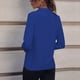 thumbnail image 4 of Ropa de otoño para mujer,Camisa de manga larga con solapa para mujer, color liso, informal, de poliéster, cómoda para uso diario, sopatenor, 4 of 8