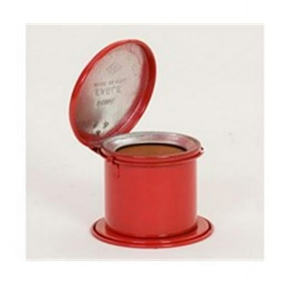 Eagle Mfg BenchCan,GalvanizedSteel,Red B600D