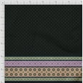 thumbnail image 3 of Soimoi Polyester Crepe Fabric Swirl,Leaves & Floral Panel Printed Fabric 1 Yard 52 Inch Wide, 3 of 3