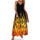 thumbnail image 1 of Vestido sin mangas Racing Flames, elegante vestido de fiesta para mujer 2024, vestidos cortos sexys atrevidos, 1 of 7